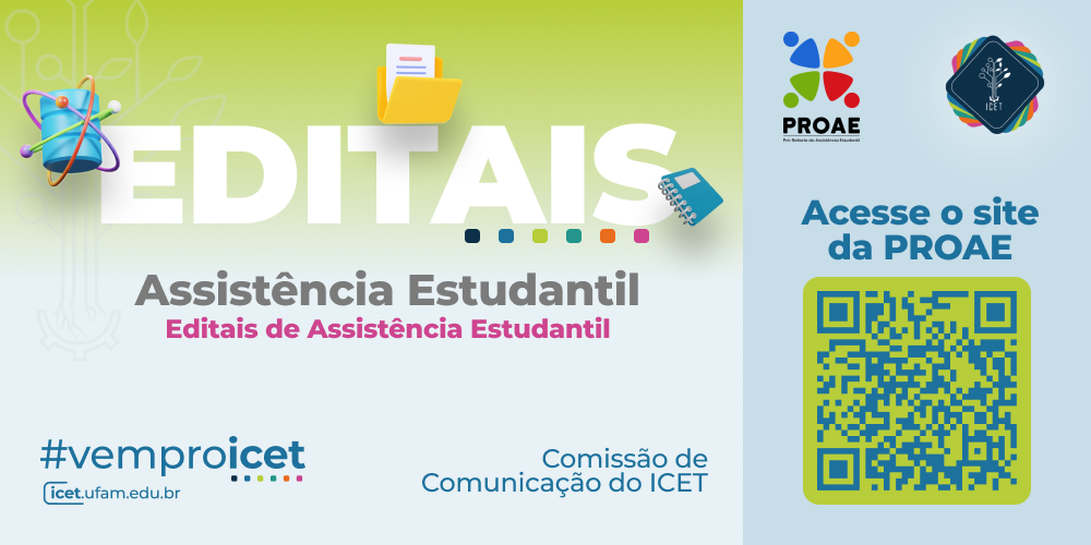Editais de Auxílios Estudantis – PROAE/UFAM